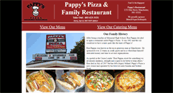 Desktop Screenshot of pappyspizzaonline.com